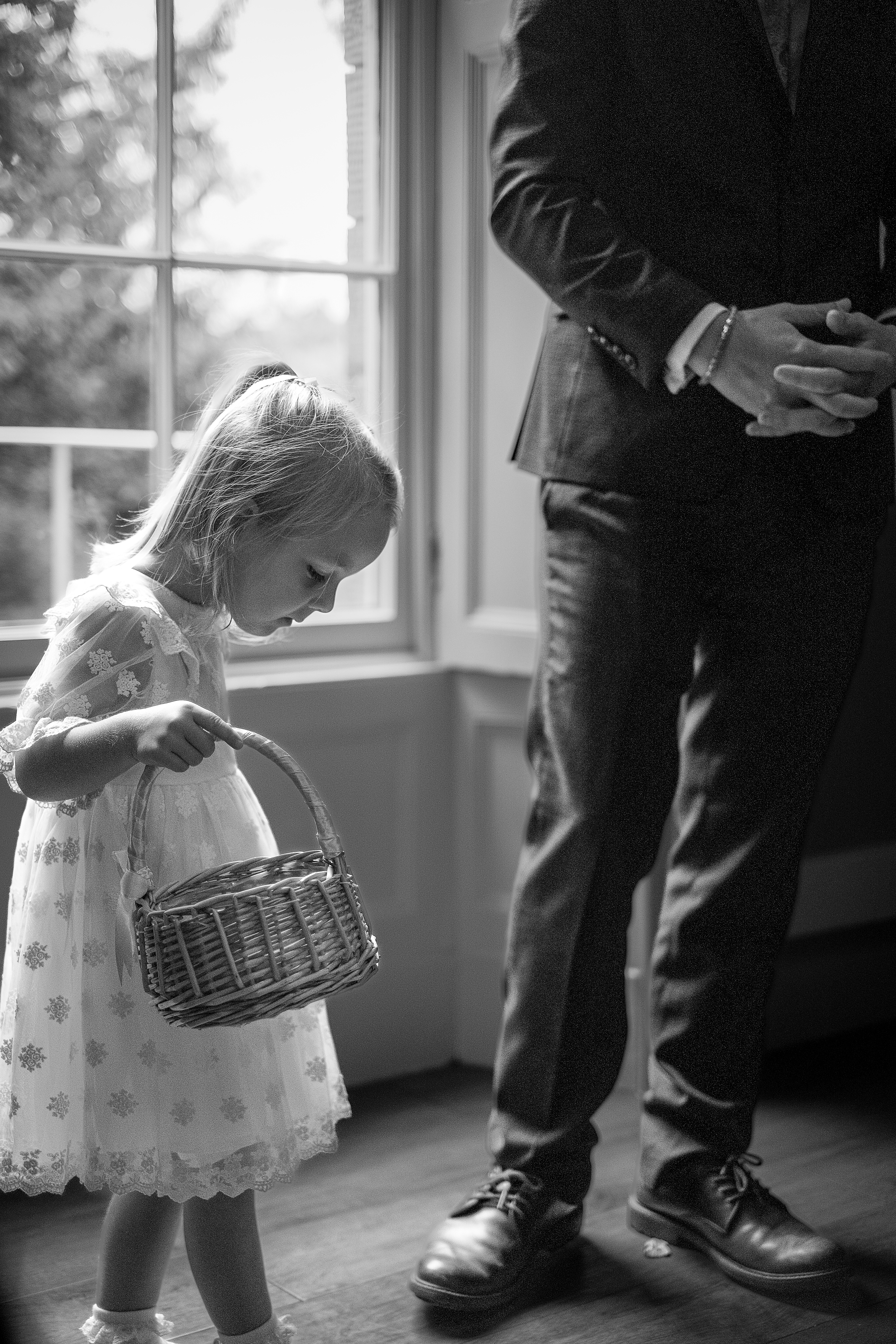 Flower girl portrait